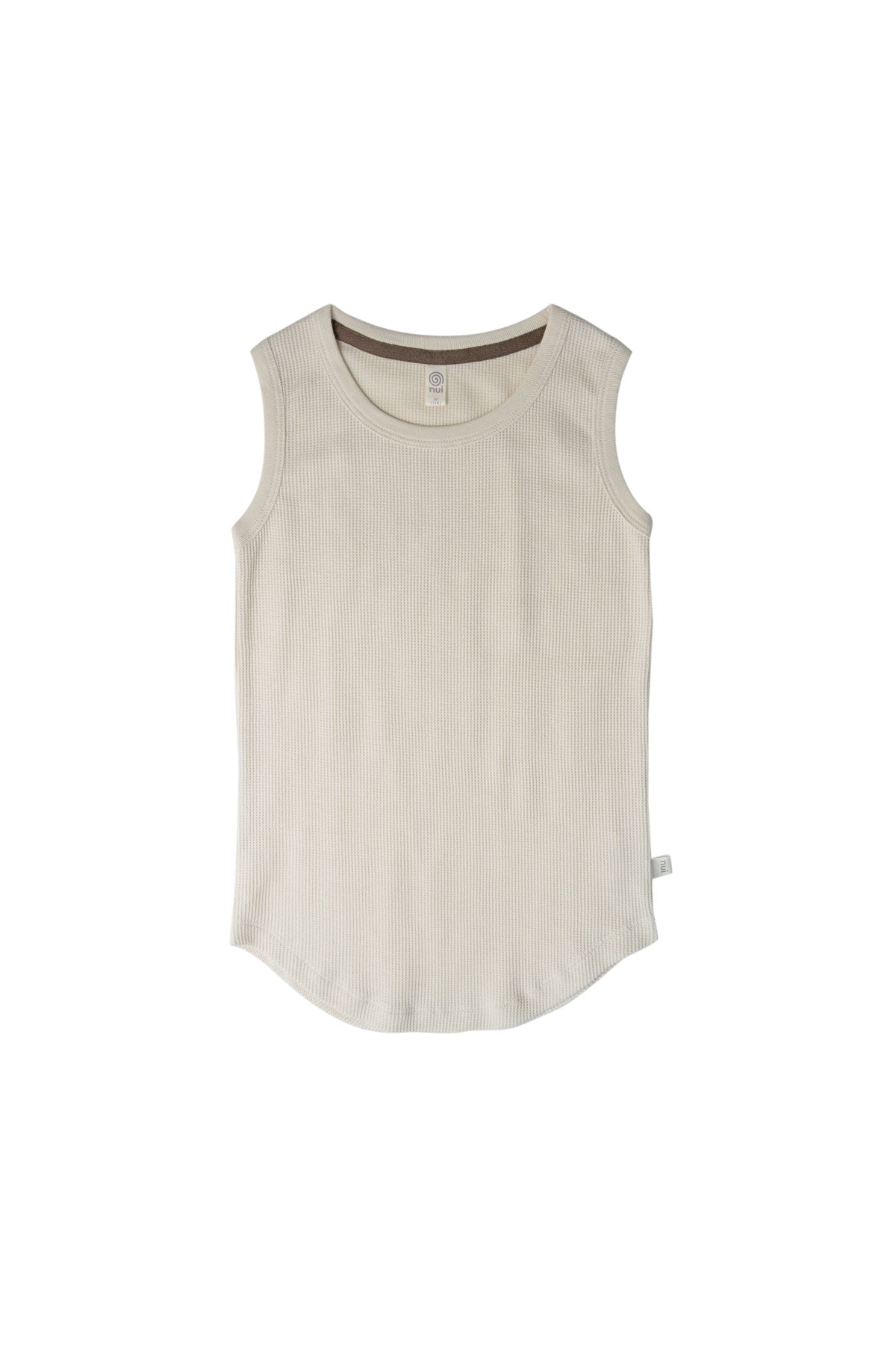 Waffle Singlet Bone