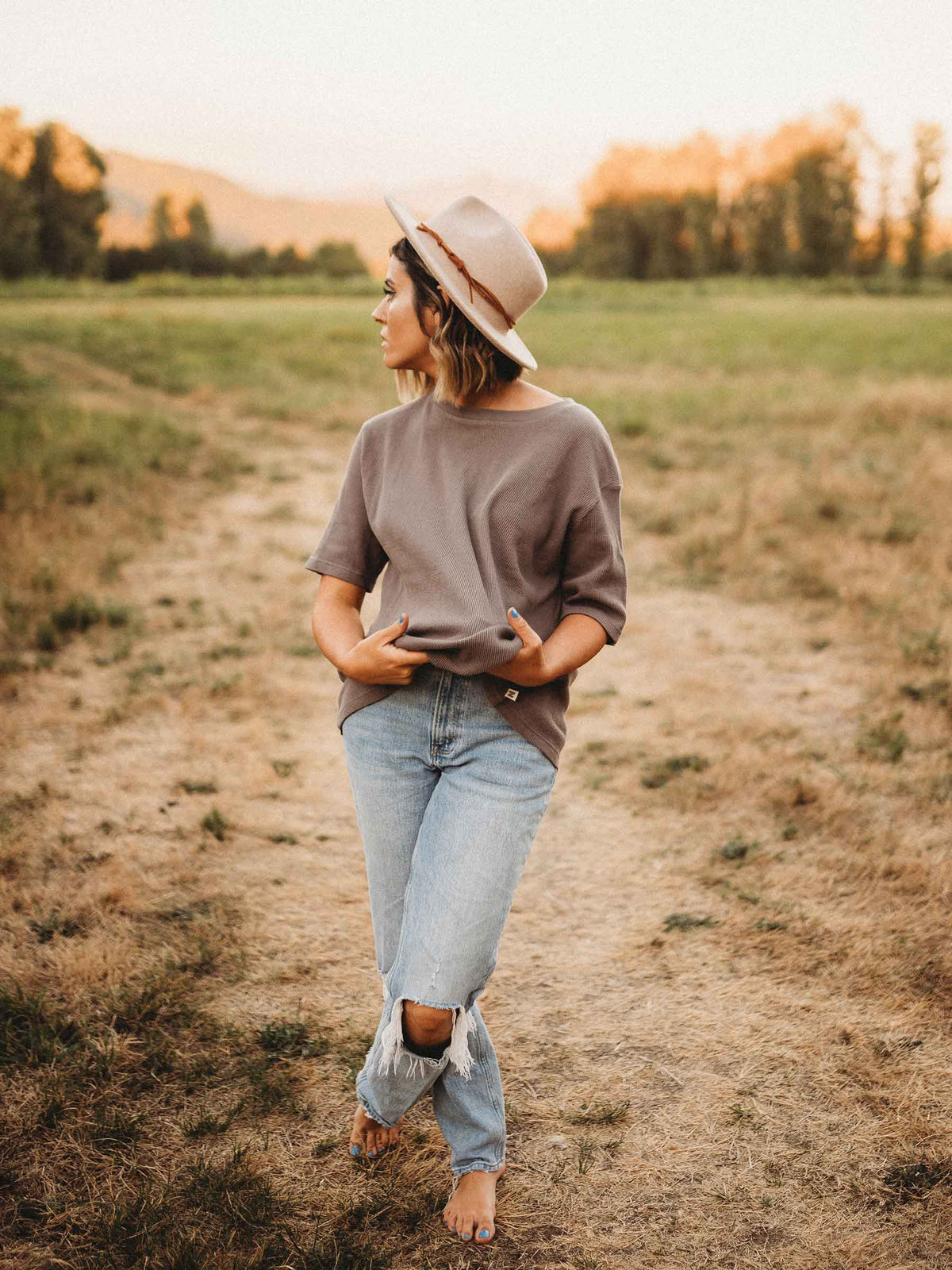 Women's Waffle Tee Store