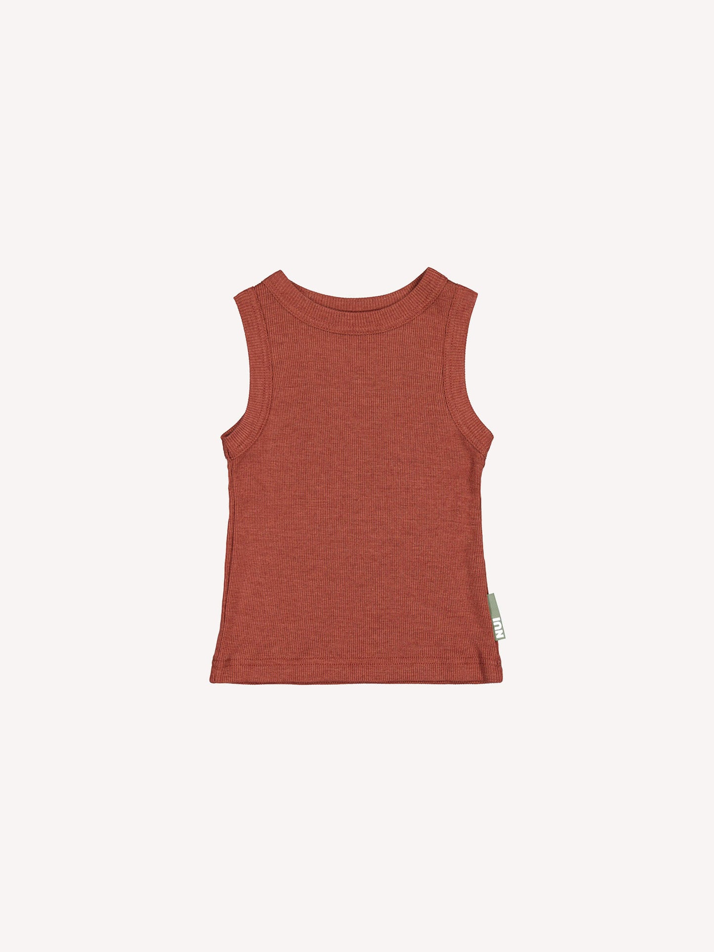 Baby MerinoSilk Tank Rust