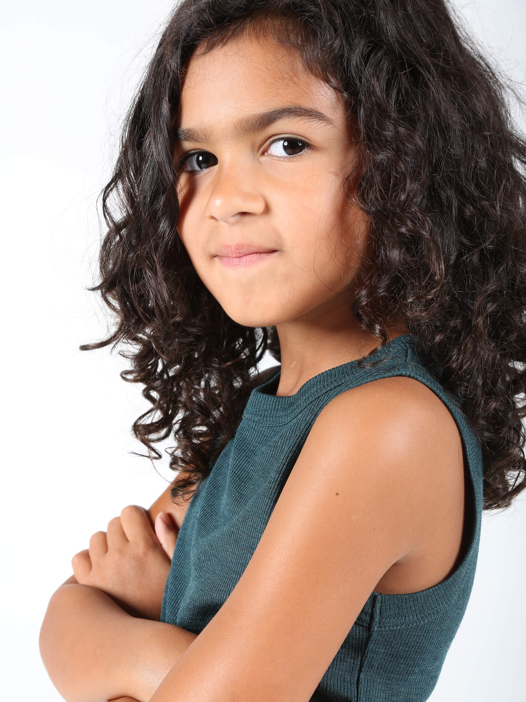Child MerinoSilk Tank Deep Sea