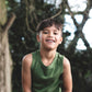 Child MerinoSilk Tank Dill