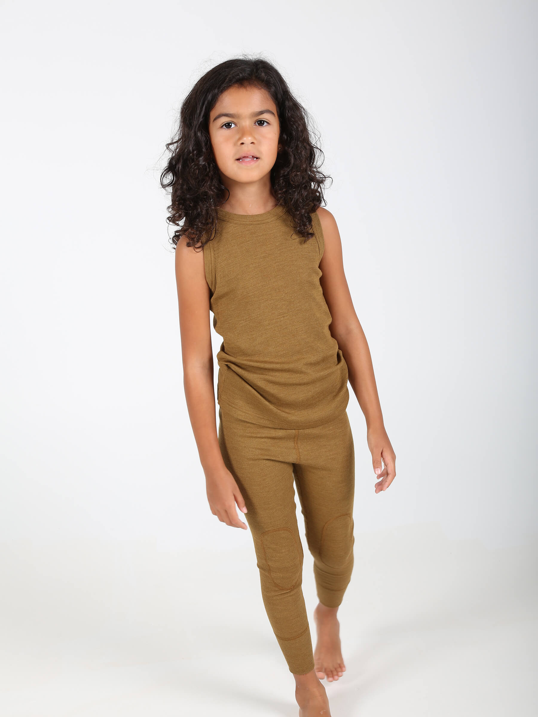 Child MerinoSilk Tank Kelp