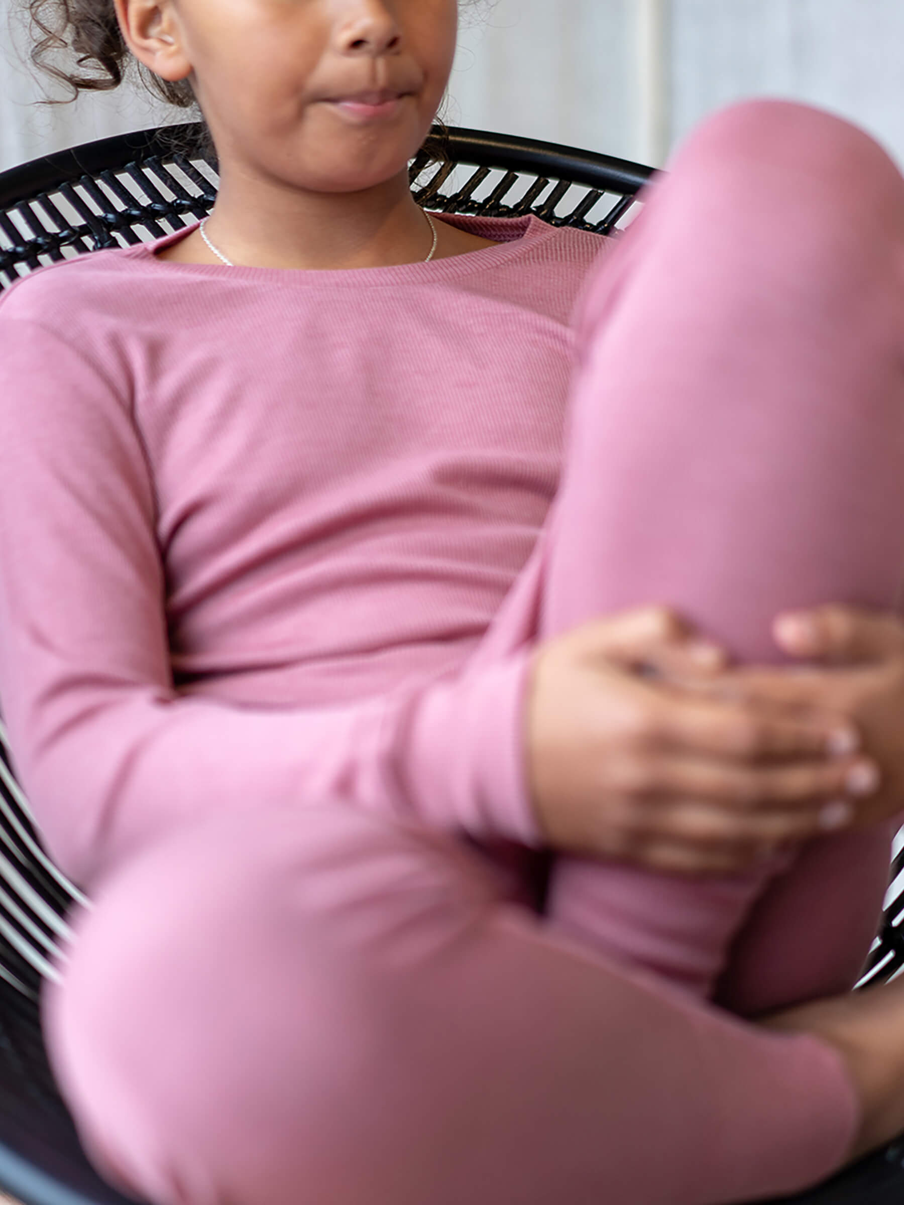 Child MerinoSilk Leggings Dusk