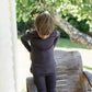 Child MerinoSilk Leggings Plum