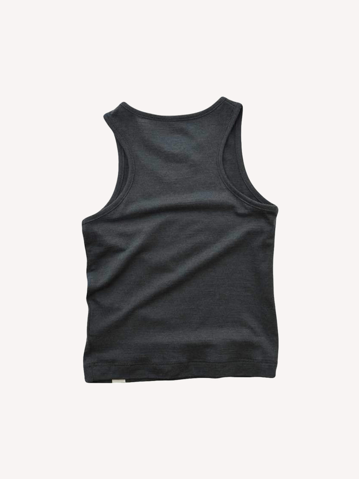 MerinoSilk Infant Herff Tank Charcoal