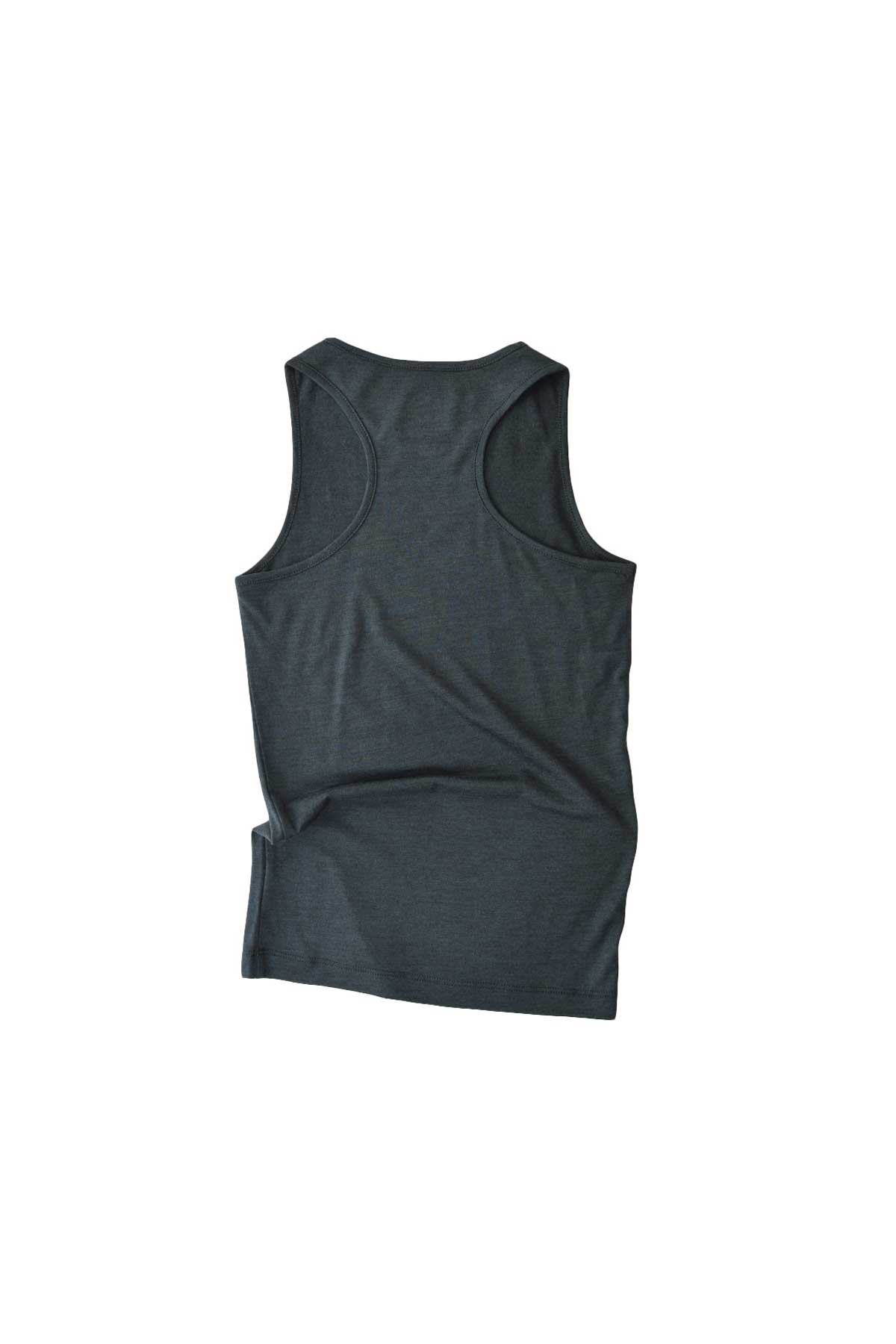 MerinoSilk Herff Tank Charcoal