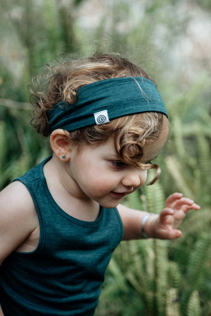 MerinoSilk Infant Herff Tank Deep Sea