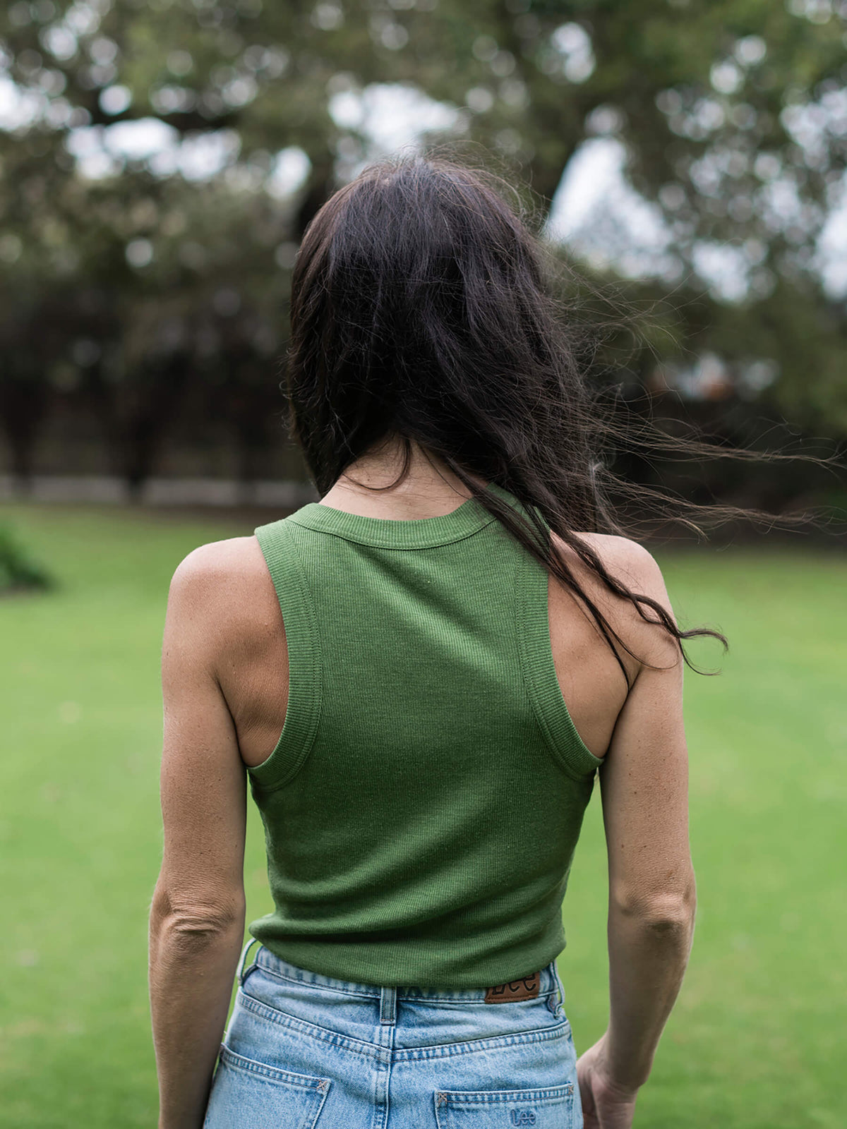 Women's Merinosilk Tank Dill