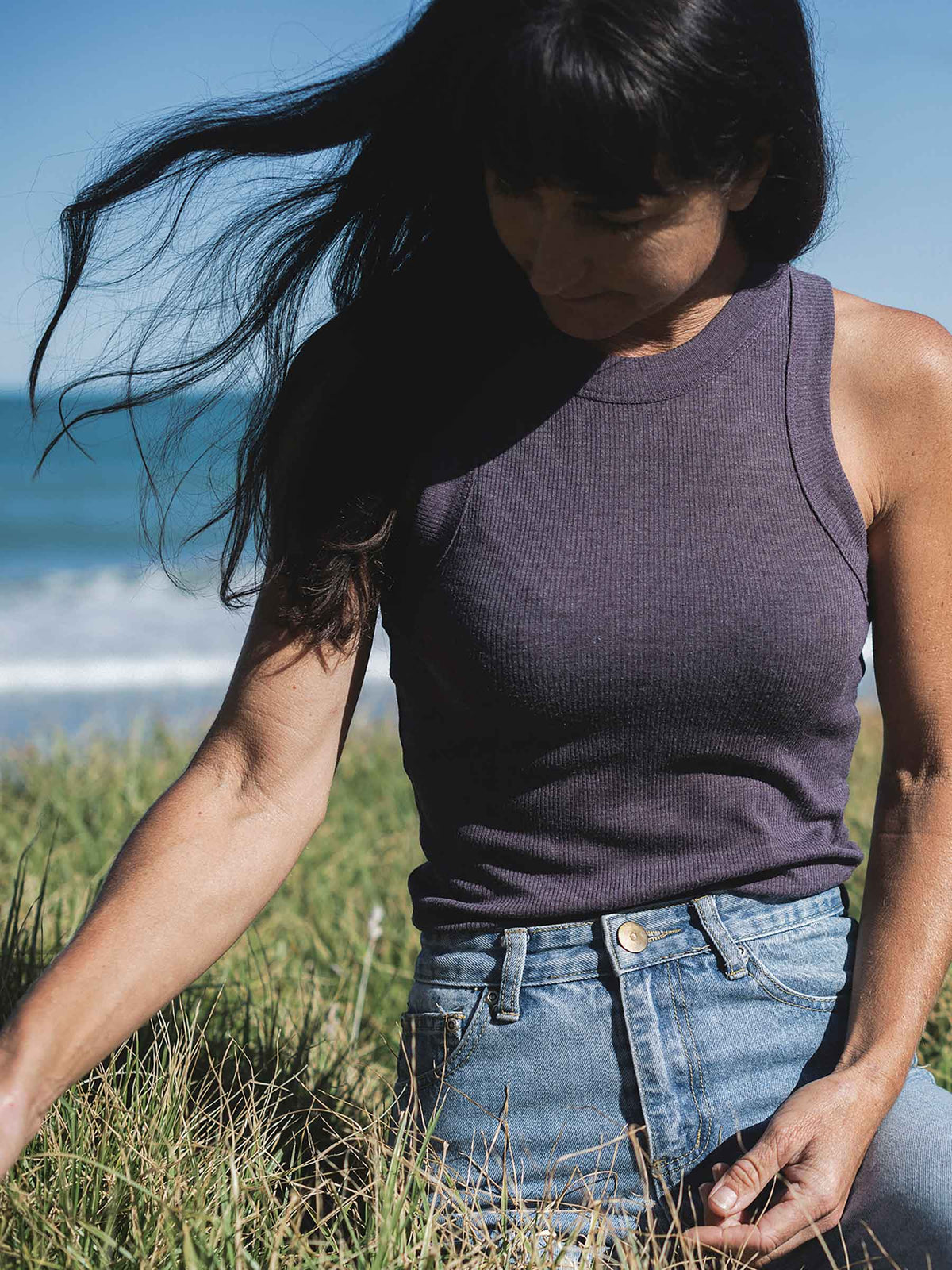 Women's Merinosilk Tank Plum