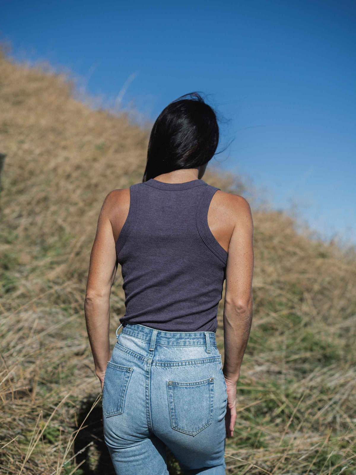 Women's Merinosilk Tank Plum