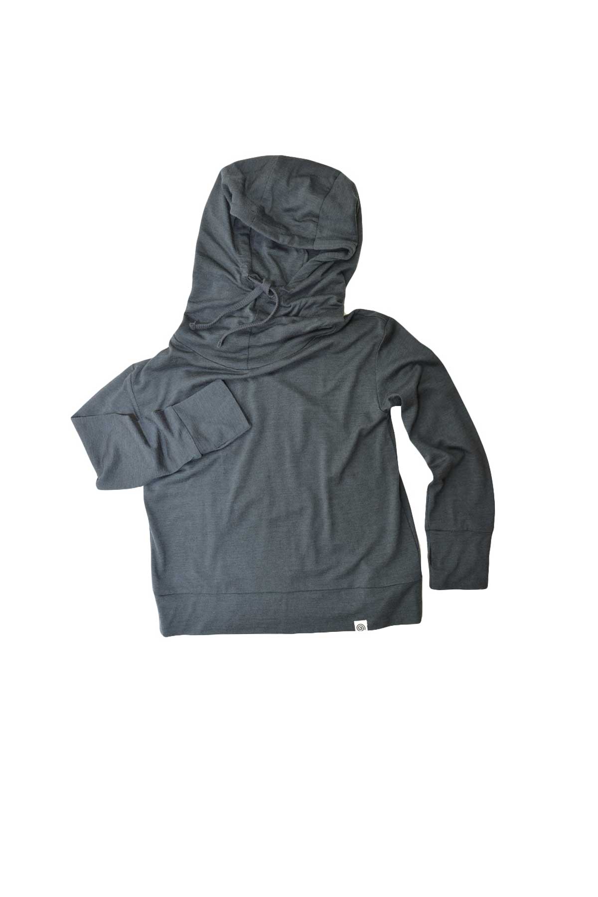 MerinoSilk Pride Hoodie Charcoal