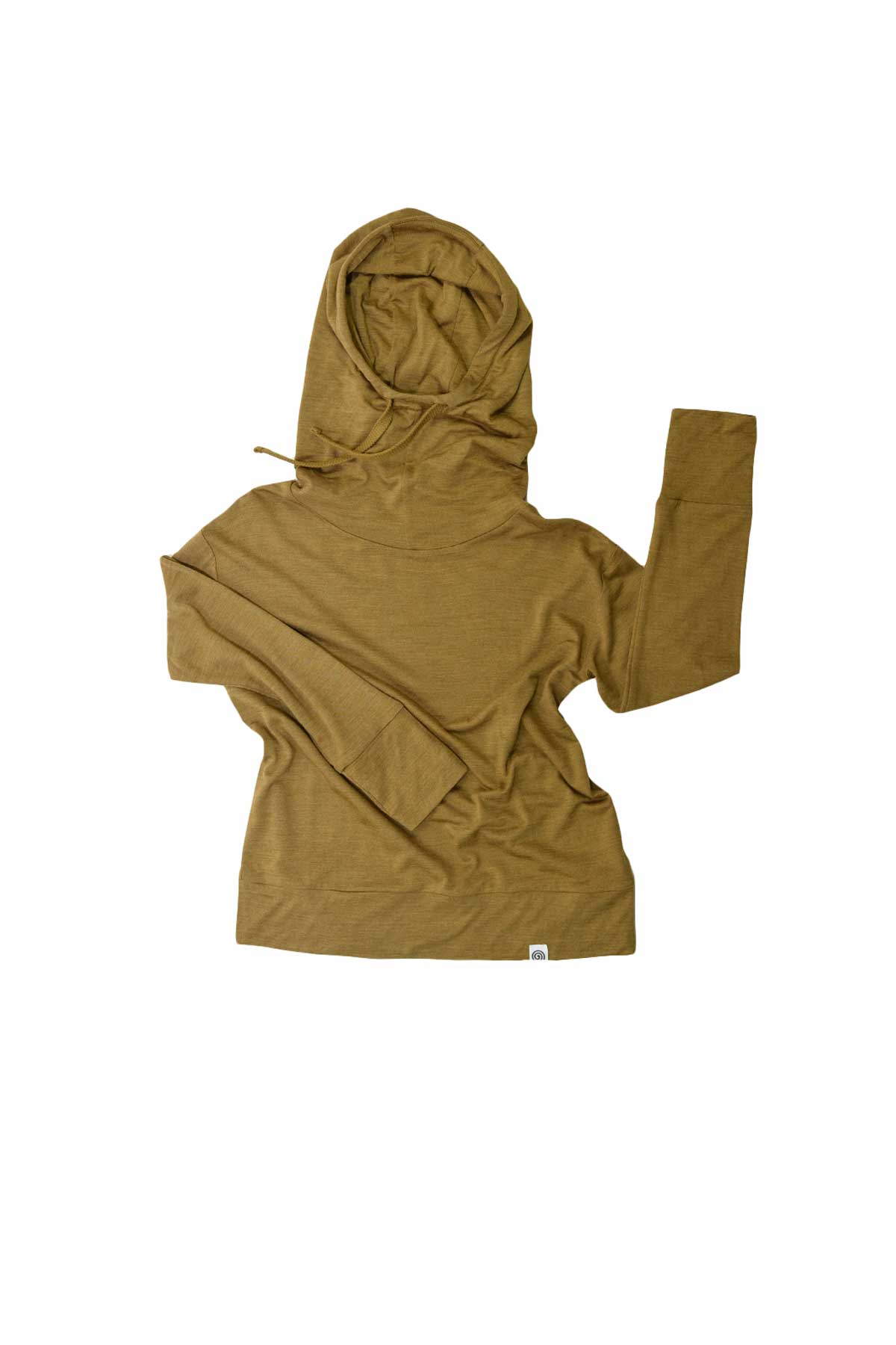MerinoSilk Pride Hoodie Kelp