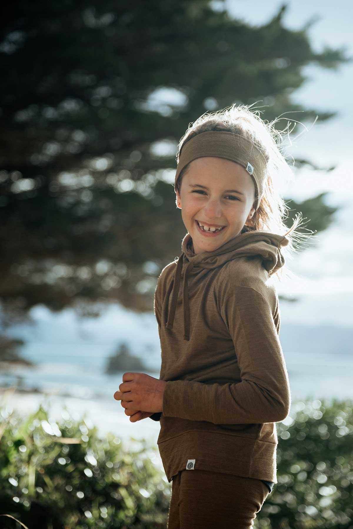 MerinoSilk Pride Hoodie Kelp