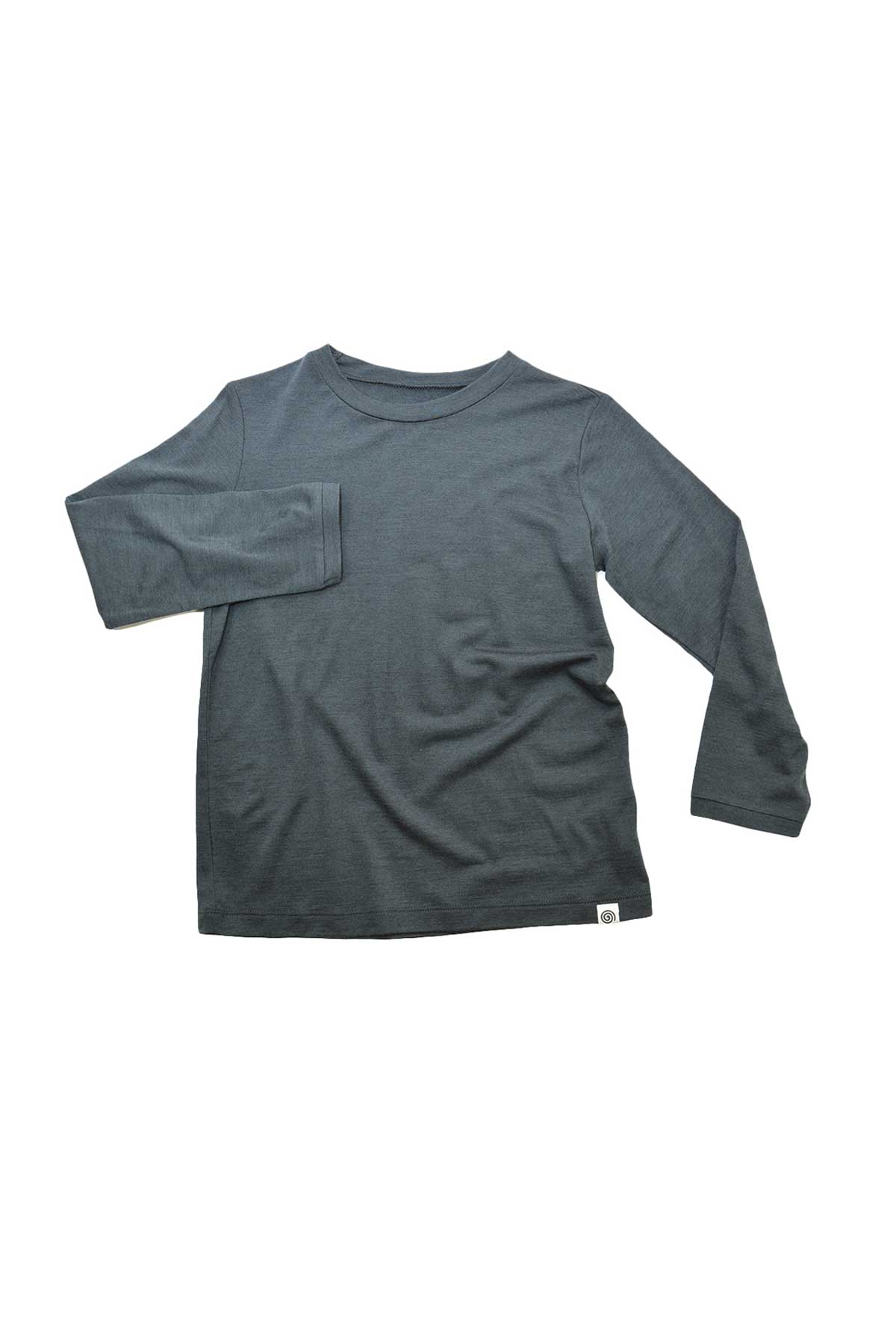 MerinoSilk Nat Tee Charcoal