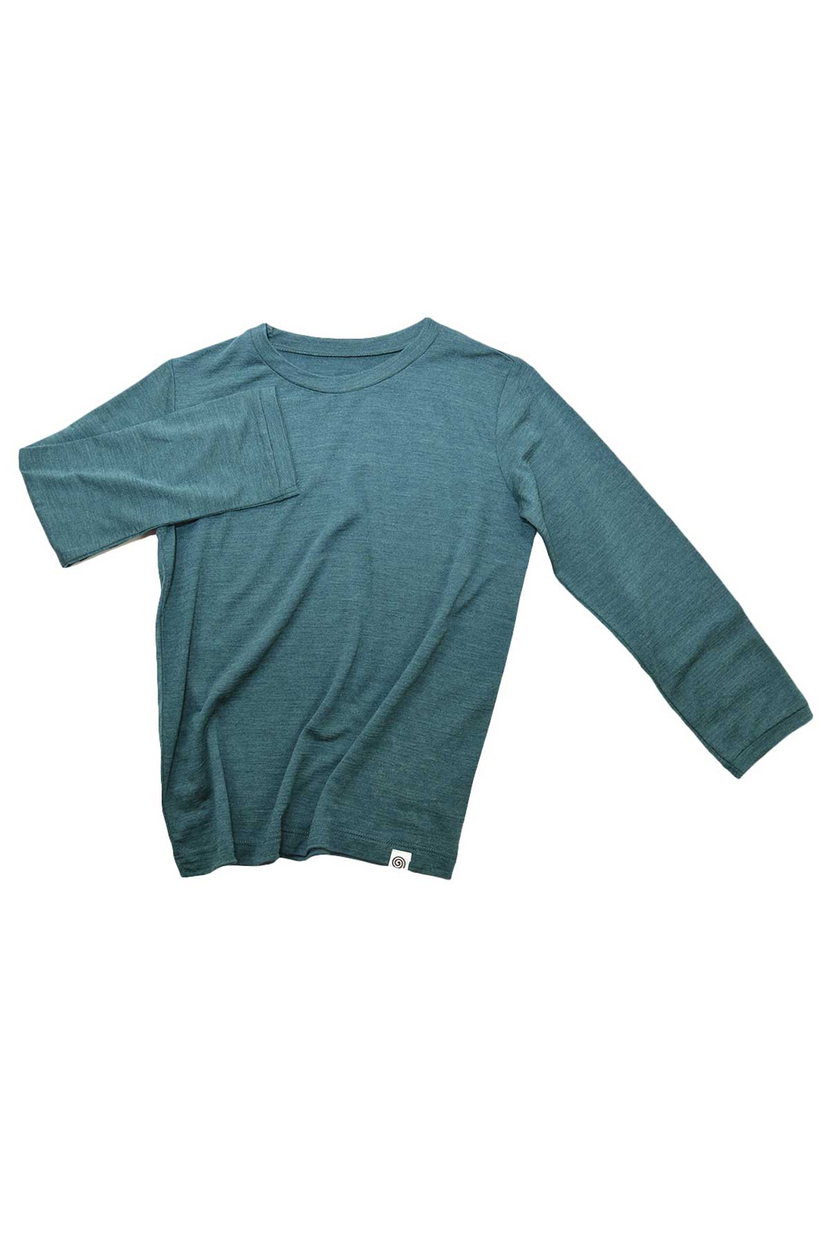 MerinoSilk Nat Tee Deep Sea