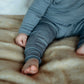MerinoSilk Infant Leggings Storm