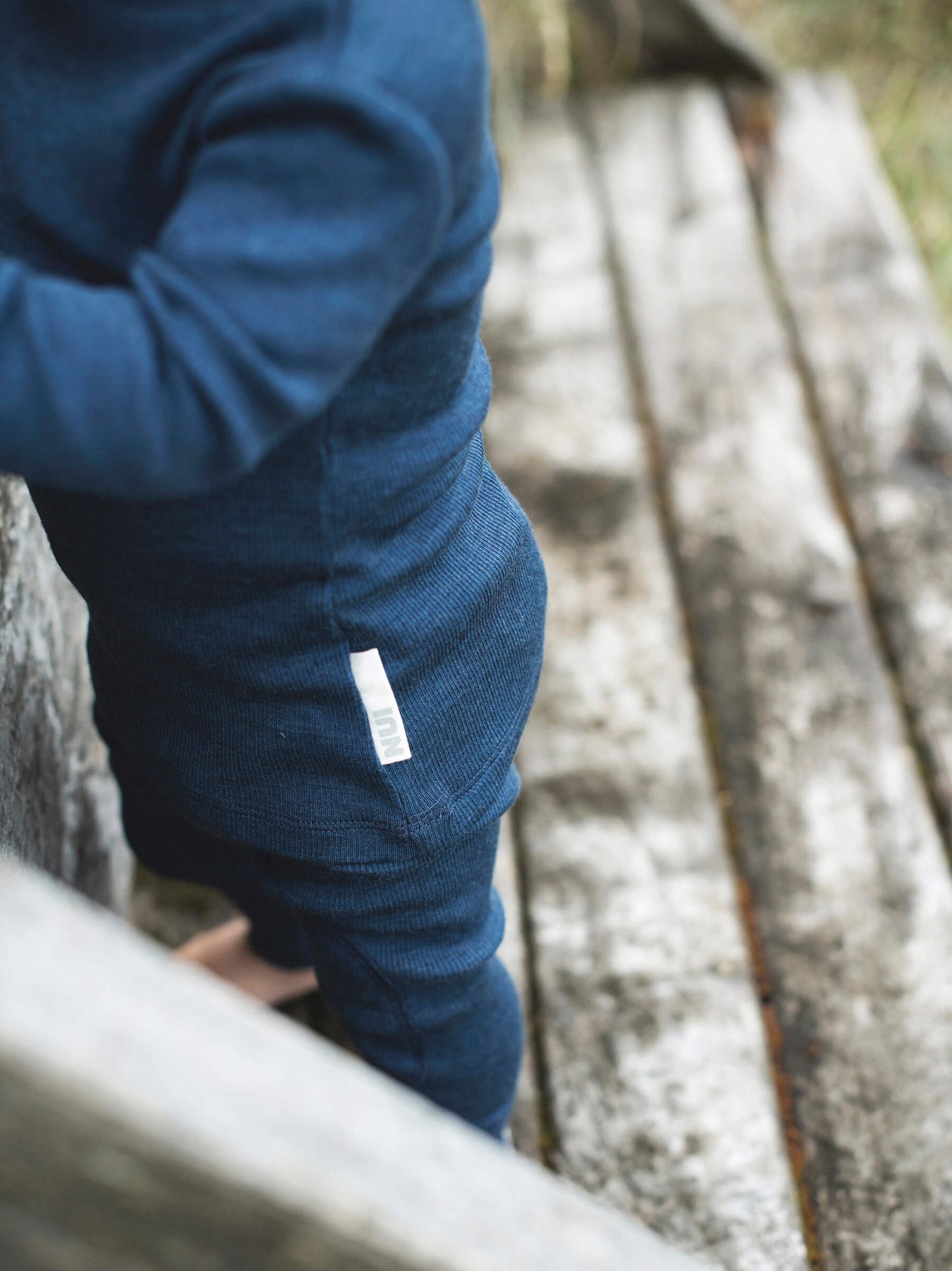 Baby MerinoSilk Crew Denim