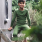Child MerinoSilk Crew Dill