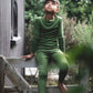 Child MerinoSilk Leggings Dill