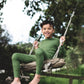 Child MerinoSilk Leggings Dill